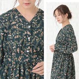 花柄ワンピース フラワープリント ワンピース | レースレディース  | 詳細画像14 