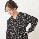 花柄ワンピース フラワープリント ワンピース | レースレディース  | 詳細画像7 