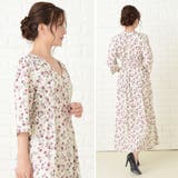 花柄ワンピース フラワープリント 、マキシ | レースレディース  | 詳細画像17 