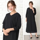 パーティードレス ワンピースドレス 無地 | レースレディース  | 詳細画像8 