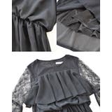 ロング丈 パンツドレス シフォン | レースレディース  | 詳細画像19 