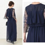 ロング丈 パンツドレス シフォン | レースレディース  | 詳細画像11 