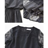 シフォンロングドレス パーティードレス ロング丈 | レースレディース  | 詳細画像21 