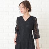 パーティードレス 総レース ワンピース | レースレディース  | 詳細画像7 