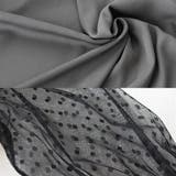 ロングドレス ドットチュール袖 ワンピース | レースレディース  | 詳細画像21 