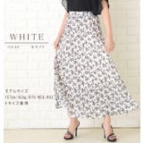 小花柄 ロング プリーツスカート | レースレディース | 詳細画像16