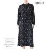 花柄ワンピース フラワープリント フレアワンピ | レースレディース  | 詳細画像19 