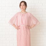 ビジュー付 レーススカート ミモレ丈ドレス | レースレディース  | 詳細画像18 