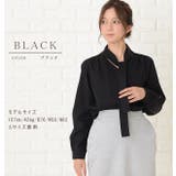 ボウタイ長袖ブラウス シャツ S | レースレディース | 詳細画像6