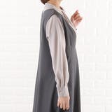 ジャンパースカート ロングワンピース ノースリーブ | レースレディース  | 詳細画像7 