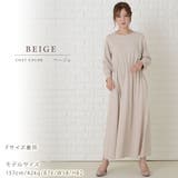 ゆったり ラウンドネック マキシワンピース | レースレディース  | 詳細画像5 