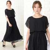 パーティードレス ロングワンピース ラウンドネック | レースレディース  | 詳細画像9 