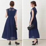 レース切替 フレンチ袖 ハイネック | レースレディース | 詳細画像14