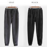 裏起毛 スウェットパンツ ブラック | レースレディース | 詳細画像7