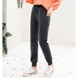 裏起毛 スウェットパンツ ブラック | レースレディース | 詳細画像9