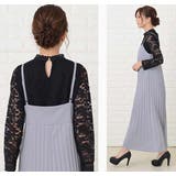 キャミプリーツワンピース ロングワンピース ノースリーブ | レースレディース  | 詳細画像10 