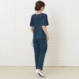 パーティードレス レース半袖 パンツドレス | レースレディース  | 詳細画像18 