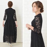 パーティードレス 総レース ワンピース | レースレディース | 詳細画像4