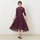 フィッシュテール ハイネック ロング丈ワンピース | レースレディース  | 詳細画像18 