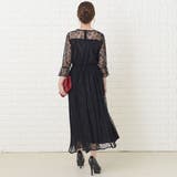 ラウンドレースネック パーティードレス 総レース | レースレディース  | 詳細画像9 