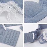 ノンワイヤーレース付きハーフトップ 授乳ブラ マタニティ | レースレディース  | 詳細画像14 