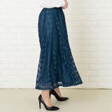 総レースロング丈スカート ウエストゴム ロングスカート | レースレディース | 詳細画像14