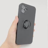 リング一体型シリコンケース ストラップ付き iPhone12 | レースレディース  | 詳細画像5 