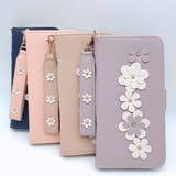 手帳型 花柄 iPhoneケース | レースレディース  | 詳細画像12 