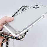 パラコード付き クリアiPhoneケース iPhone14 | レースレディース  | 詳細画像10 
