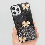 iPhoneケース グリッター バタフライモチーフ | レースレディース  | 詳細画像6 