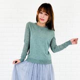 クラシカルレース袖 ニット クルーネック | レースレディース | 詳細画像10