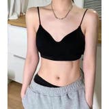 ブラジャーショーツセット ノンワイヤー リブ | レースレディース | 詳細画像14