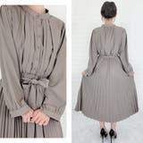 シャツ風 ロング シフォン | レースレディース | 詳細画像14