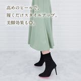 ハイヒールブーツ ショートブーツ ピンヒール | レースレディース  | 詳細画像4 