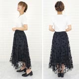 チュールスカート スカート ロングフレアスカート | レースレディース  | 詳細画像15 