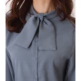 ボウタイ ボリューム袖 シャツ | レースレディース | 詳細画像17