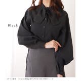 ボウタイ ボリューム袖 シャツ | レースレディース | 詳細画像3