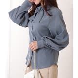 ボウタイ ボリューム袖 シャツ | レースレディース | 詳細画像7