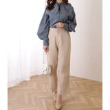 ボウタイ ボリューム袖 シャツ | レースレディース | 詳細画像8