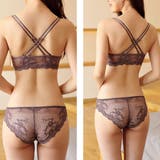 フロントホック ブラ&ショーツ 2点セット | レースレディース | 詳細画像8