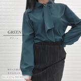 ボウタイ ボリューム袖 シャツ | レースレディース  | 詳細画像10 