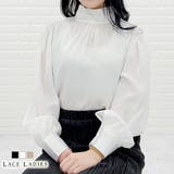 ハイネック シアーブラウス ボリューム袖 | レースレディース  | 詳細画像1 