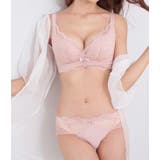 チャーム付き ノンワイヤー リラックスブラ&ショーツ | レースレディース | 詳細画像10
