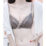 ブラジャーショーツセット レースブラ2点セット ノンワイヤー | レースレディース | 詳細画像11