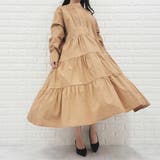 ティアードワンピース キャンブリックコットン ロングワンピース | レースレディース | 詳細画像9