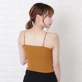 カップ付き クロスデザイン キャミソール | レースレディース | 詳細画像15