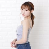 カップ付き クロスデザイン キャミソール | レースレディース | 詳細画像17