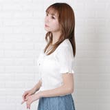 キャンディースリーブ クロップド Vネック | レースレディース | 詳細画像7