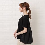 バックフレア 半袖 Tシャツトップス | レースレディース  | 詳細画像9 