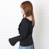パフスリーブ フリル ブラウス | レースレディース | 詳細画像13